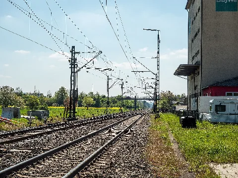 Eisenbahnstrecke Strullendorf Hirschhaid P5022903