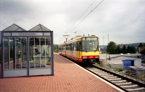 Electric Light Rail At Golshausen Geo.hlipp.de 4532