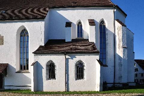 Elgg Reformierte Kirche Mit Pfarrhaus, Lindenplatz 2011 09 20 17 38 04 Shiftn