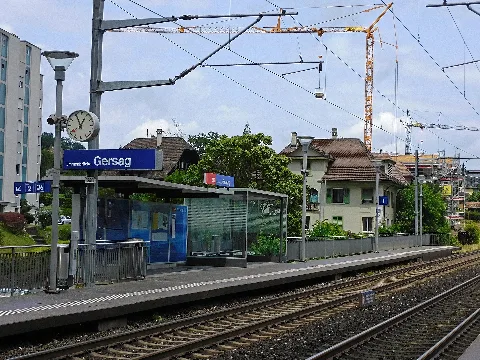 Emmenbrücke Gersag Sala Attesa Primo Binario 20250715