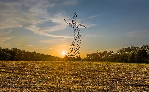 Emscherkunst Tanzender Strommast Zauberlehrling 04