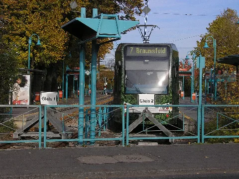Endstation Linie 7,Köln Zündorf
