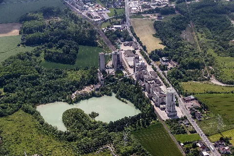Ennigerloh, Zementwerk Heidelbergcement 2014 8673