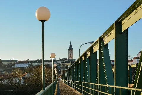 Enns Brücke Turm Ow