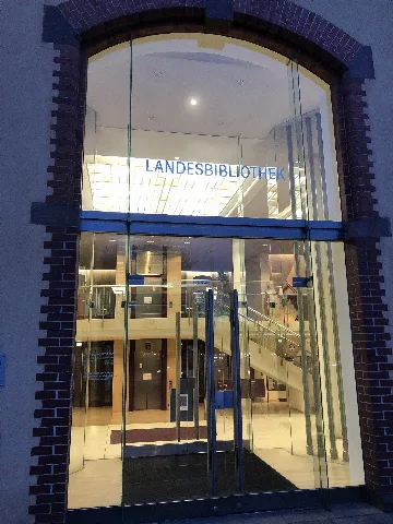 Entrance Library Landesbibliothek Oldenburg