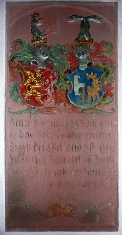 Epitaph 1559 Jerg Wilhelm Stürtzel Von Buchheim Buchheim March