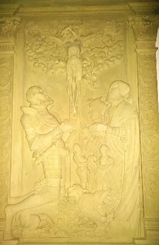 Epitaphteil Jacob Von Praunheim Anna Von Gemmingen Großwallstadt