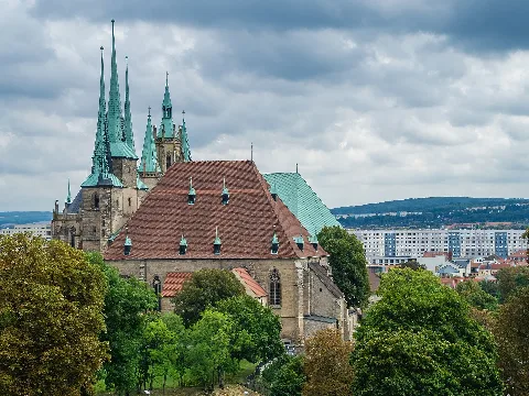 Erfurter Dom, Domplatz Und Details Vom Dom (61)