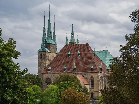 Erfurter Dom, Domplatz Und Details Vom Dom (62)