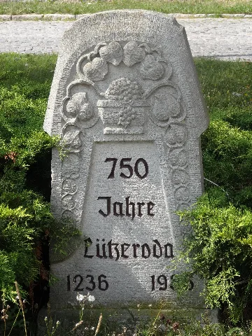 Erinnerungsstein Lützeroda