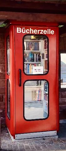Eröffnung Bücherzelle