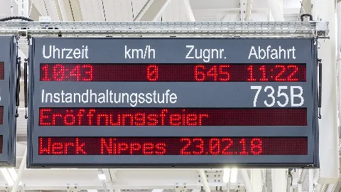 Eröffnung Ice Instandhaltungswerk Köln Nippes 9116