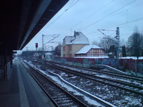 Erzhausen Train Station Noisewall