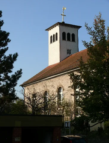 Esslingen A.n. Oberesslingen Martinskirche Ansicht Vom Friedhof (Hoch)