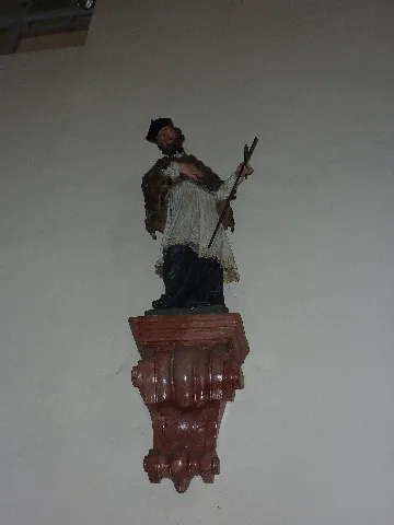 Etsdorf Pfarrkirche Statue Johannes Nepomuk