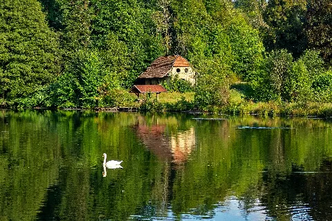 Eulensee Und Remise Mariahütte
