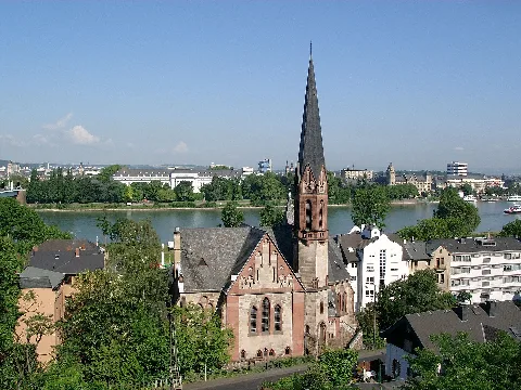 Ev Kirche Koblenz Pfaffendorf 2004
