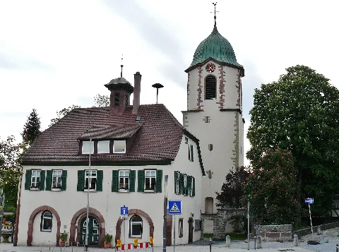 Evangelische Germanuskirche Und Rathaus In Malmsheim Panoramio