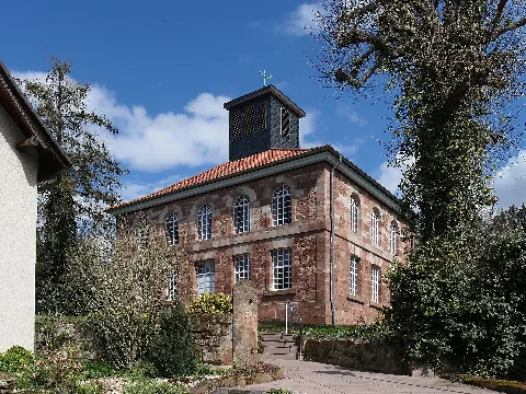 Die Evangelische Kirche Langenhain wurde im Jahr 1837 nach den Plänen des Landbaumeisters Johann Friedrich Matthei erstellt. Wegen ihrer geschichtlichen, künstlerischen und städtebaulichen Bedeutung ist sie ein denkmalgeschütztes Kulturdenkmal. Langenhain ist ein Ortsteil der Gemeinde Wehretal im nordhessischen Werra-Meißner-Kreis.