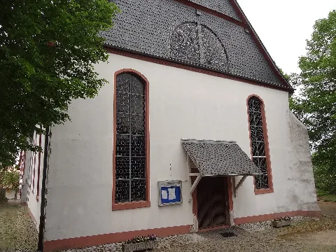 Evangelische Pfarrkirche (Hoch Weisel) Außen 05