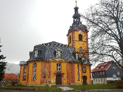 Evangelische Pfarrkirche Zella St. Blasii, 1768 1774, Johann David Weidner Panoramio (1)