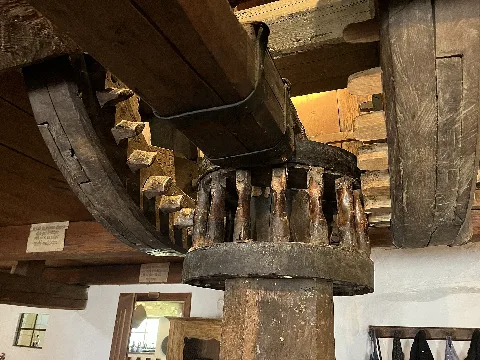 Färbermuseum Gutau Mangel Getriebe