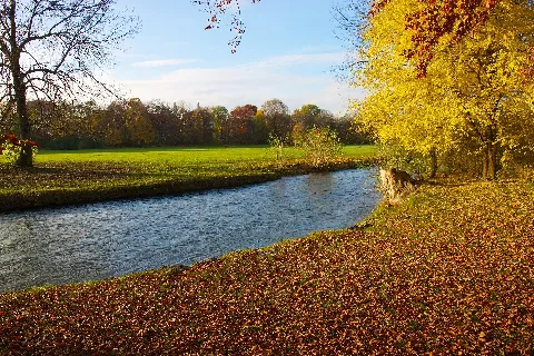Fall Foliage, English Garden, Munich