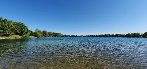 Fasaneriesee In April 2020
