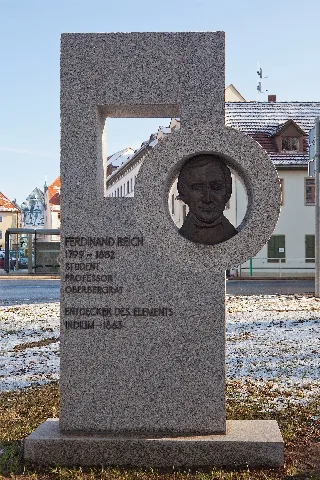 Ferdinand Reich Monument Freiberg
