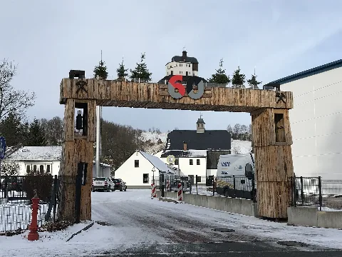 Fg Weißer Hirsch Einfahrt