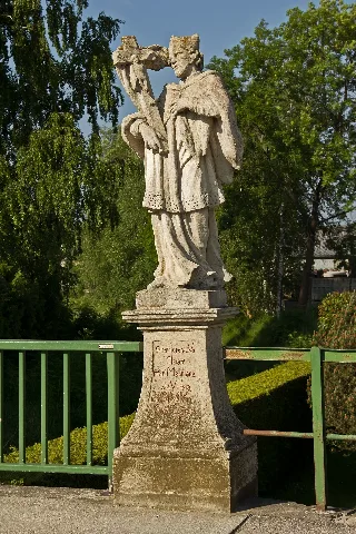 Figurenbildstock Hl Johannes Nepomuk In Vitis
