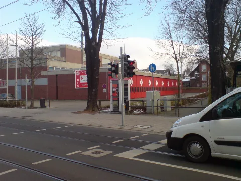 Fire Station In Arheilgen, Germany