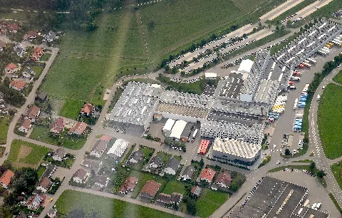 Firma Interstuhl Vogelperspektive