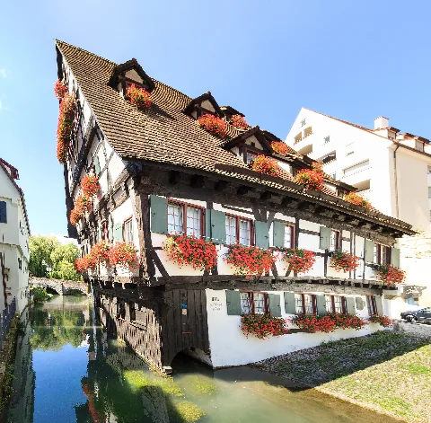 Fischerviertel Ulm – Schiefes Haus