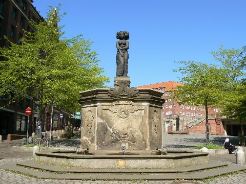 Fischmarktbrunnen Hamburg2008