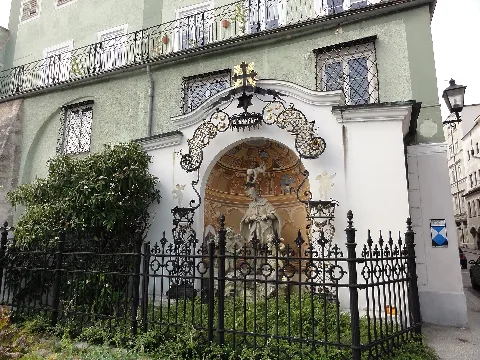 Flößerkapelle Und Hl. Johannes Nepomuk, Wels