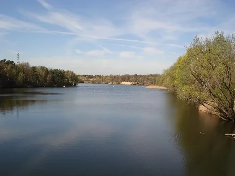 Flughafensee Ueberblick