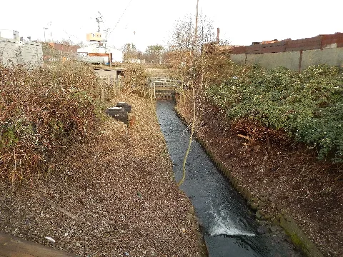 Fösse, Einlauf Zum Düker Unter Dem Lindener Hafen