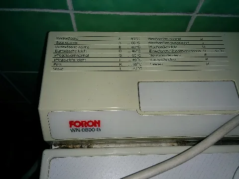 Foron Typenschild
