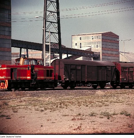 Fotothek Df N 30 0000442 Bauglas Schachtbetrieb Bernburg
