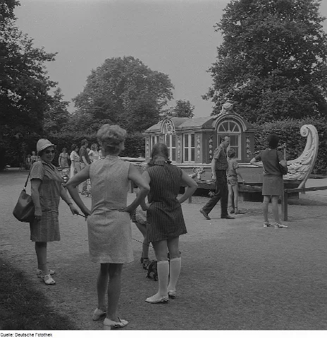 Fotothek Df Ps 0003448 Schlösser ^ Lustschlösser ^ Gärten Parks ^ Schloßgärten