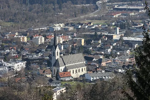 Roman Catholic parish church Frastanz in Frastanz in the district Feldkirch in Vorarlberg (Austria) in the deanery Feldkirch in the diocese Feldkirch. It is dedicated to St. Sulpitus. The building is a listed building.