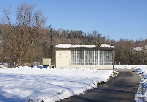 Vertical wells in Frastanz in Vorarlberg, Austria. Built in 1952/1953, in operation to supply the city of Feldkirch.