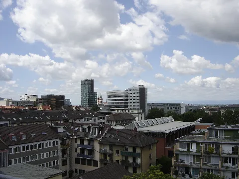 Freiburg Blick Vom Fahnenbergplatz