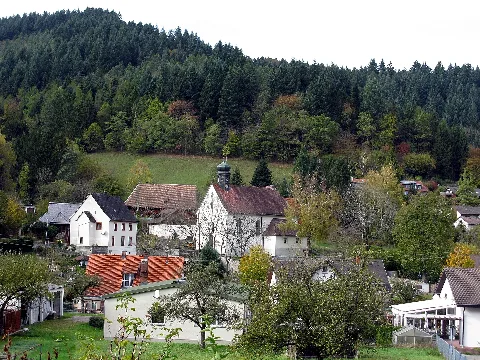 Freiburg Kappel Mit St. Peter Und Paul