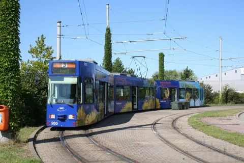 Freiburg Tram At Haid Geo.hlipp.de 5171