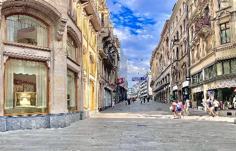 Freie Strasse (Basel, Schweiz), August 2023