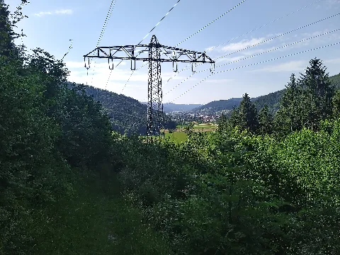 Freileitung Offenburg Villingen Einebenenmast Neu