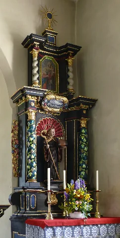 Frickingen Altheim St. Pankratius Kirche Nebenaltar Rechts