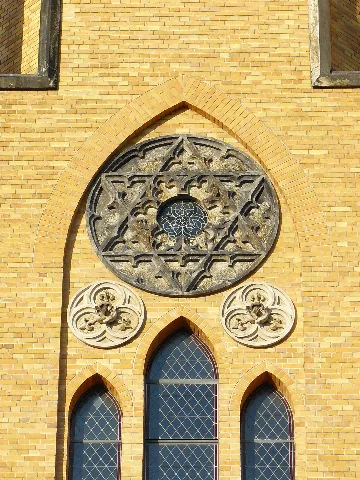 Friedenskirche Leipzig Gohlis Hexagramm
